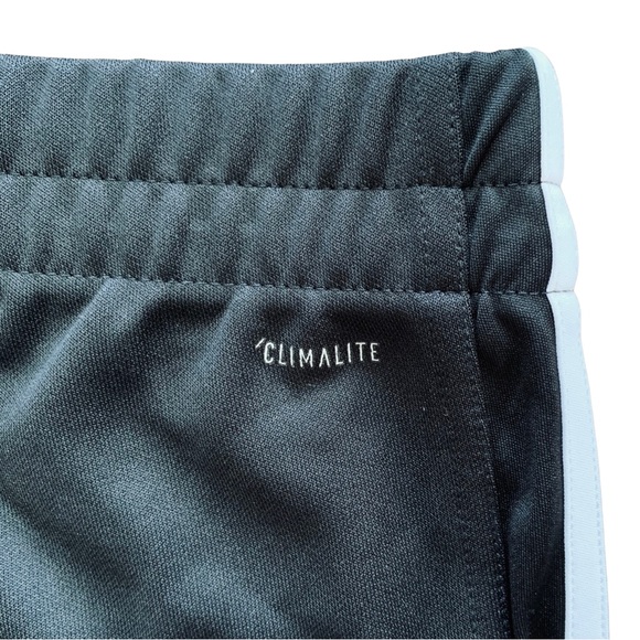 adidas 3 Stripe Climalite Tapered Track Pants Zipper Ankle Women’s Medium - Picture 3 of 8